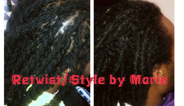 Marie Stylez4U - Oak Park, MI. Loc Retwist and Twist style