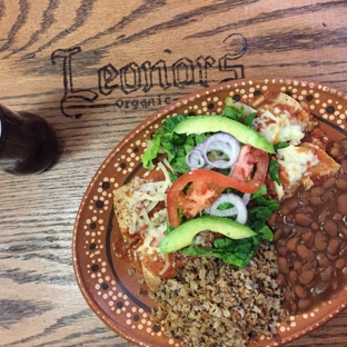 Leonors Vegetarian Mexican Restaurant - Studio City, CA. Chick'N Enchiladas