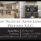 Top Notch Appliance Repair LLC
