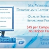 Mr. Wendell's Desktop and Laptop Support gallery
