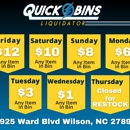 Quickbins Liquidators - Discount Stores