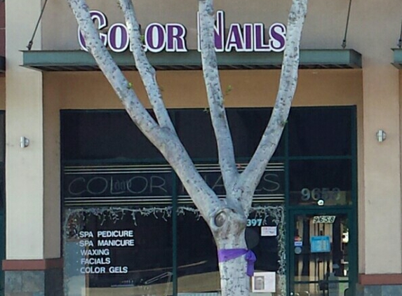 Color Nails Boutique - Temple City, CA. Outside