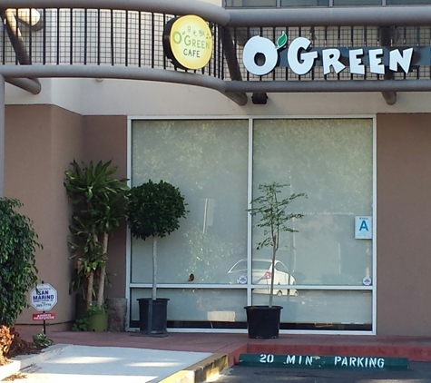 O'green Cafe - Arcadia, CA. Outside