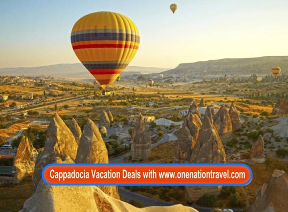 One Nation Travel Turkey - New York, NY. Cappadocia Vacation Deals with www.onenationtravel.com