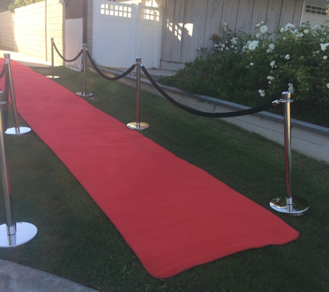 JumpZone Party Rentals - Tustin, CA. Red carpet events
