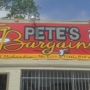 PETE'S BARGAINS