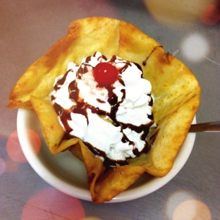 Mi Casa Mexican Restaurant - Cushing, OK. Fried Ice Cream