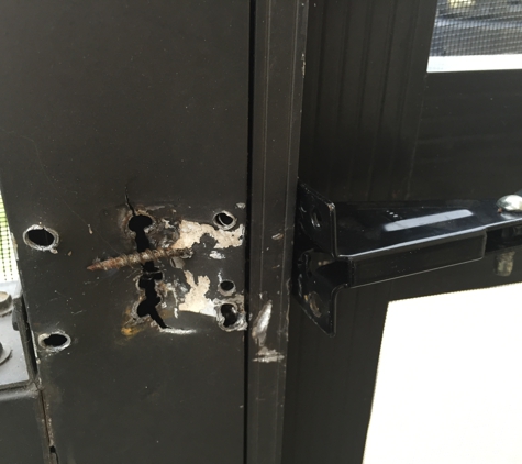Altamonte Villa Apartments - Altamonte Springs, FL. The "totally fine" repair to the screen door