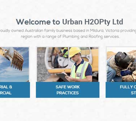 Urban H2OPty Ltd - Mildura, VIC. Quality professional work with friendly service
