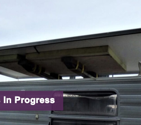 Majestic Motorhomes & Caravans Repairs. Works In Progress