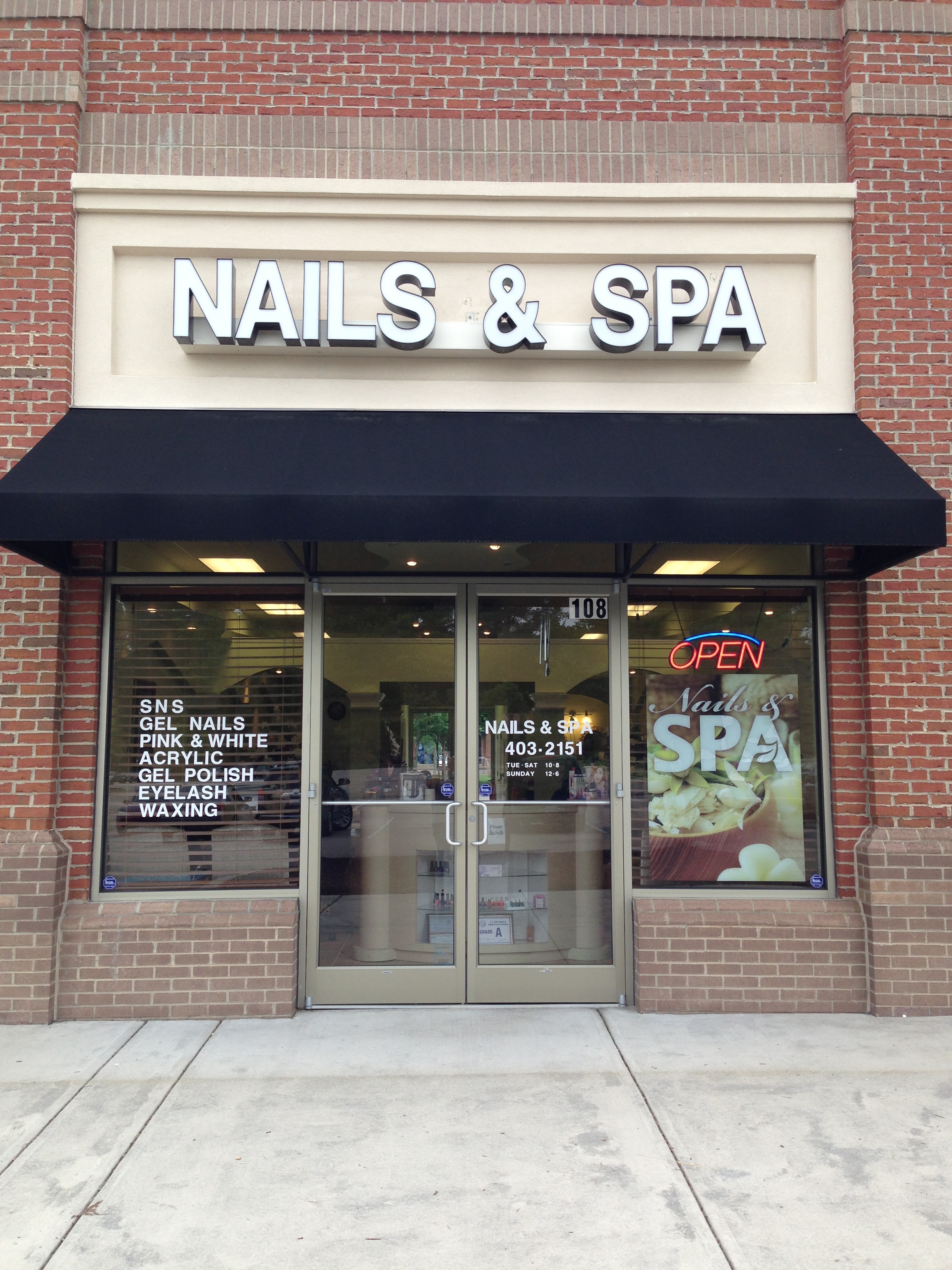 Nails And Spa 3603 Witherspoon Blvd Durham Nc Yp Com