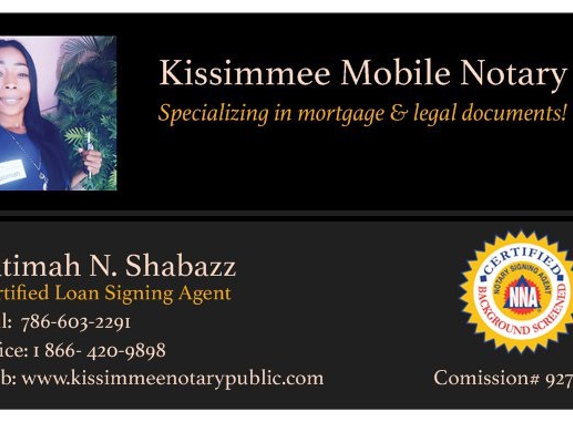 Kissimmee Notary public - Kissimmee, FL