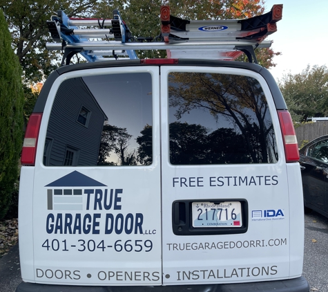 True Garage Door LLC - West Warwick, RI. Fully Stocked Service Vehicle