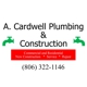 A. Cardwell Plumbing & Construction