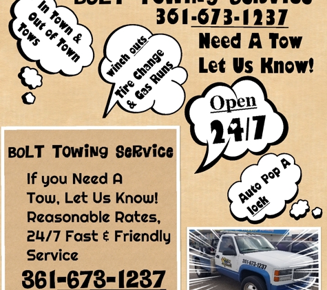 BOLT Towing Service - Corpus Christi, TX