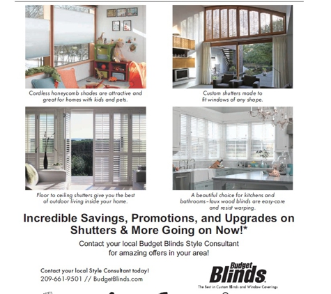 Budget Blinds serving Turlock - Atwater, CA
