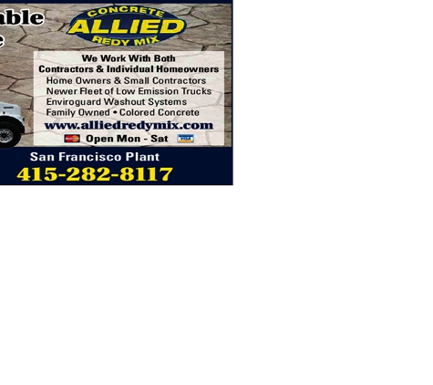 Allied Concrete Ready Mix - San Francisco, CA