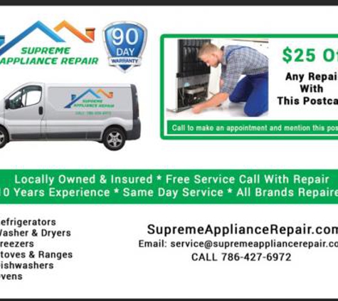 Supreme Appliance Repair - Miami Shores, FL