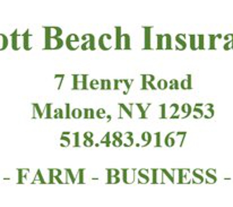 Scott D Beach Insurance - Malone, NY