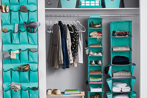 Organize your dorm at Bed, Bath and Beyond