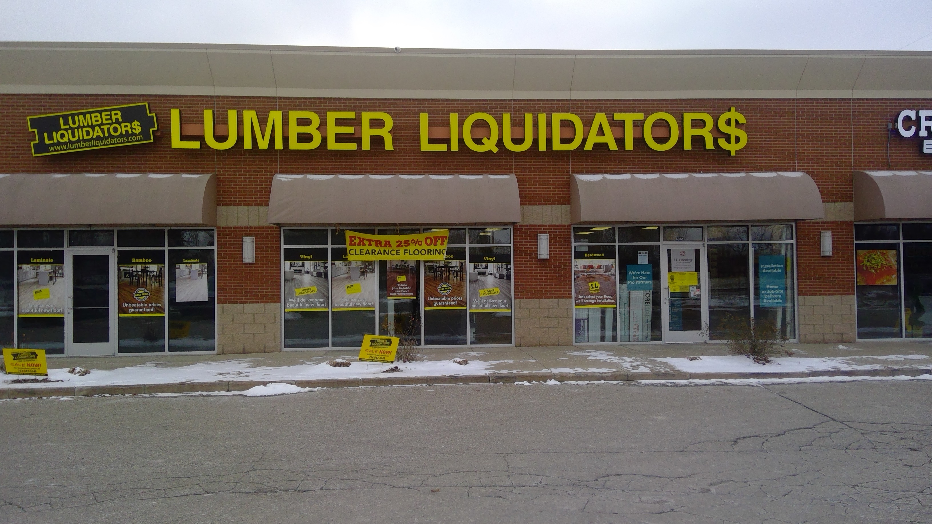 Ll Flooring Lumber Liquidators 2623 Ellsworth Rd Ypsilanti Mi 48197 Yp Com