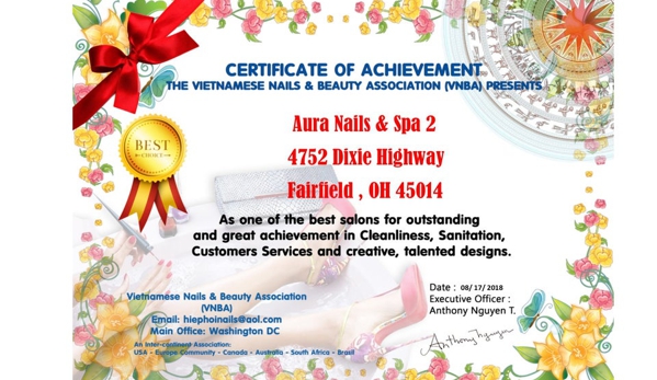 Aura Nails & Spa II - Fairfield, OH