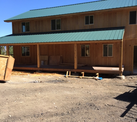 Nye Construction - Milton Freewater, OR. Mt. Vernon vacation home under construction