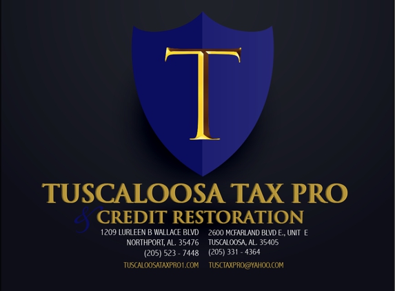 Tuscaloosa Tax Pro & Credit Restoration - Northport, AL