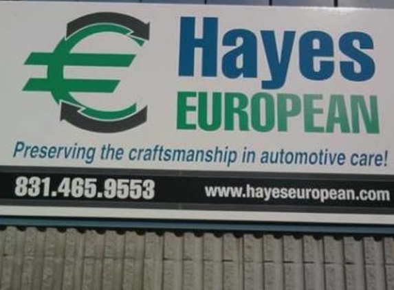 Hayes European - Santa Cruz, CA