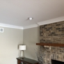 A Mark of Excellence Painting - Wheaton, IL. Skim coat ceiling, trim & wall paint