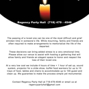 Regency Party Hall - Party & Event Planners