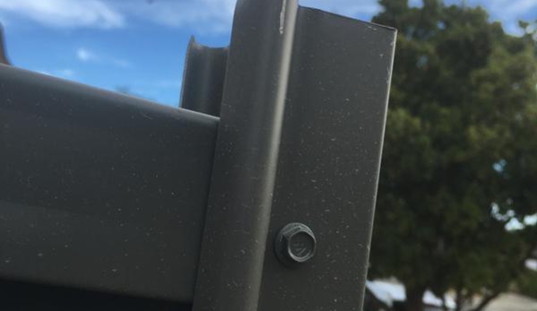 A.Y.E FENCING - Lilydale, VIC. End post not cut flush