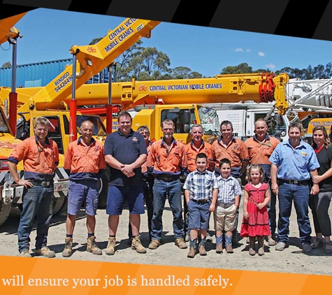 Central Victorian Mobile Cranes. Our operators will ensure your job is handles safely.
