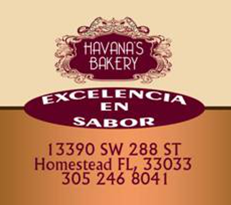 Havana's Bakery Cafe. - Homestead, FL