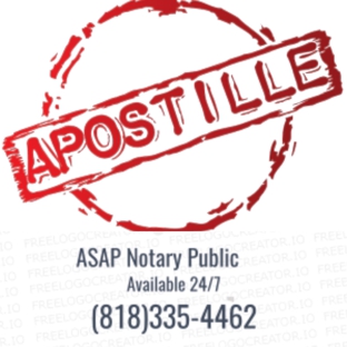 ASAP Notary Public & Apostille Svs. - San Fernando, CA