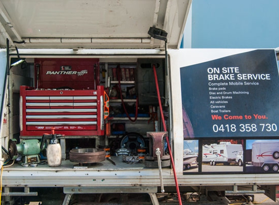 Stop Fast On-Site Brake Service