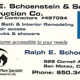 Ralph E Schoenstein And Sons Construction Company Inc