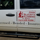 John Blount's Plumbing and Gas - Gas Lines-Installation & Repairing