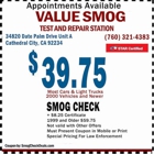 Smog Check - Value Smog