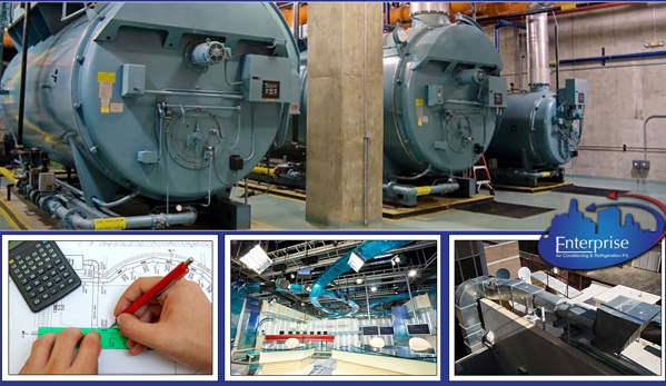 Enterprise Air-Conditioning & Refrigeration - Hornsby, NSW. Enterprise will design and construct quality air conditioning and ventilation systems from your plans.