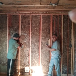 Advantage Plus Insulation - San Clemente, CA. Batt install of a kitchen area.