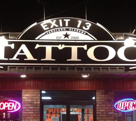 Exit 13 tattoo - Saraland, AL