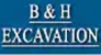 B&H Excavations Logo