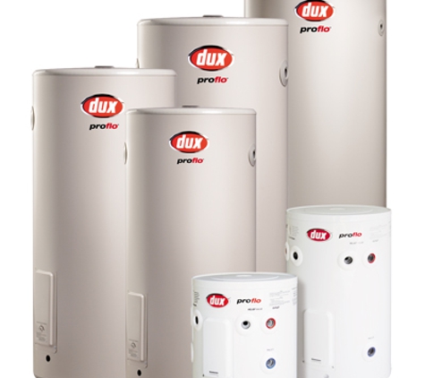 Aussie Electrical Services. Dux Electric Hot Water Systems All Sizes & Capacities