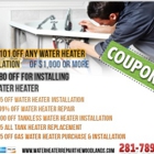 Water Heater Repair The Woodlands