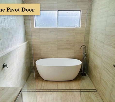 SAW Showerscreens. Full Frame Pivot Door