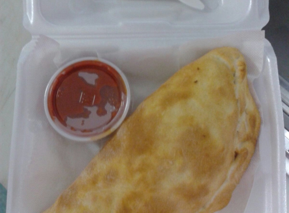 Marty's Calzones & Ice Cream Shop - Platteville, CO. 8" Calzone comes in different styles or build your own!