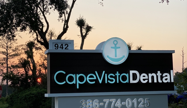 Cape Vista Dental - Orange City, FL. Outdoor signboard of Cape Vista Dental