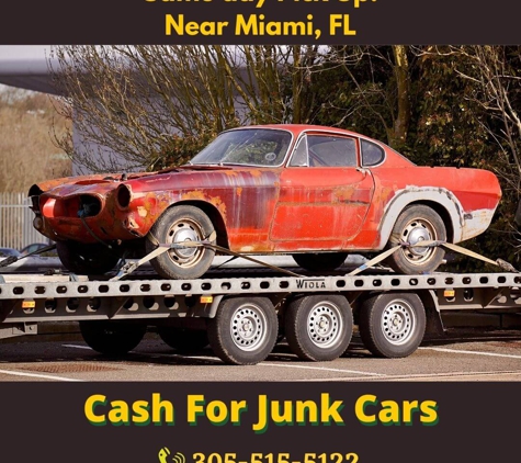 Cash For Junk Car Miami - Miami, FL. Sell Your Junk Car for Cash anywhere in Miami, FL