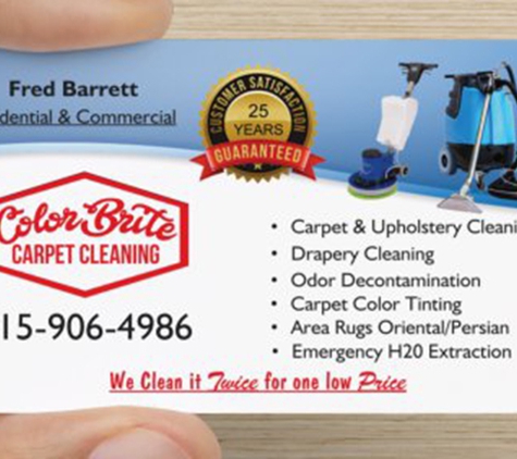 ColorBrite Carpet Cleaning - Shelbyville, TN